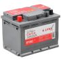 Автомобильный аккумулятор LYNXauto E13C 62А/ч-12V ст EN520 европейские прямая 242x175x190