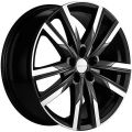 Khomen Wheels KHW1905 7,5x19 5x108 ET46 63,4 Black-FP